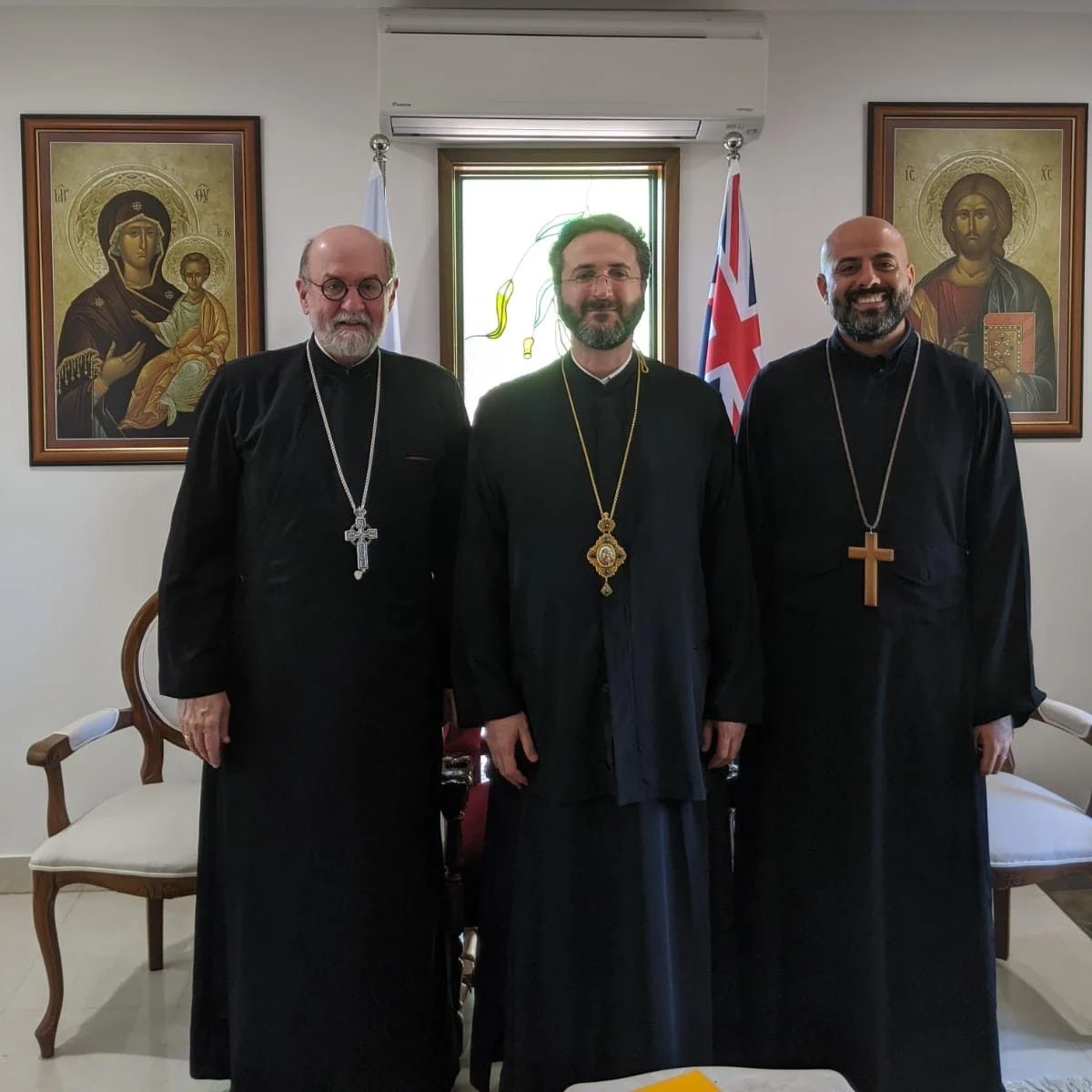 Meeting with Met. Basilios